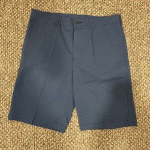 🎈3/$15 NWOT PGA Tour Men's Navy Patterned Flat Front Shorts